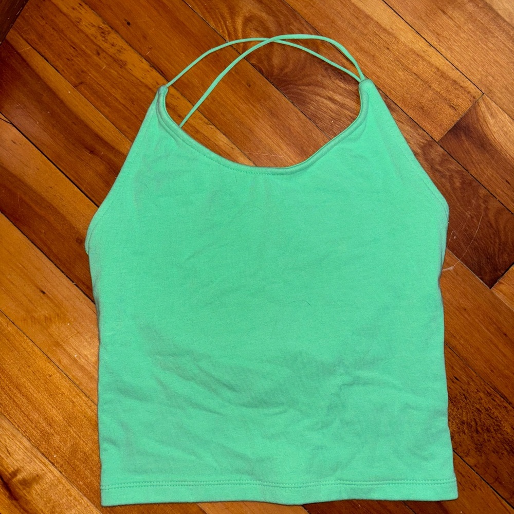 Open back tank